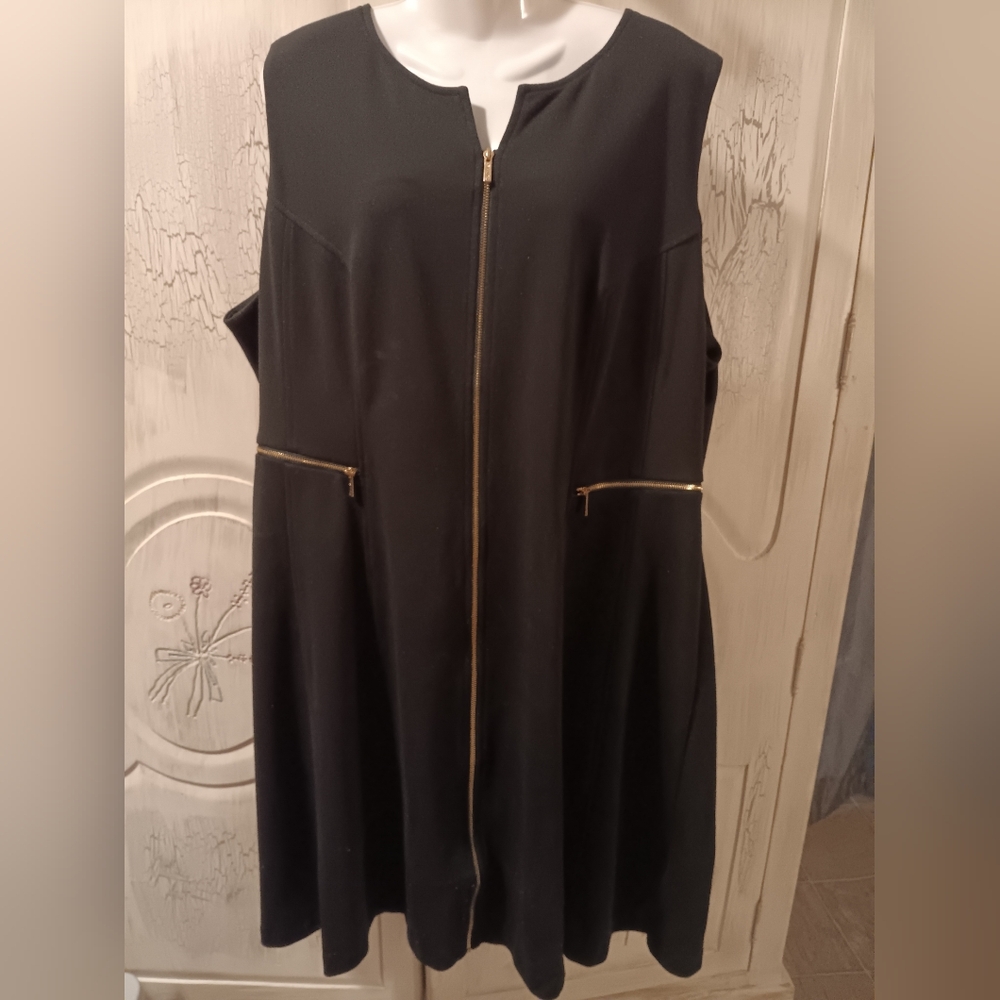 Calvin Klein Zip Front Dress